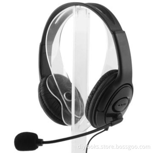 Amplified Universal Wired Gaming Headset Earphone with Mic and Volume Control for PS4